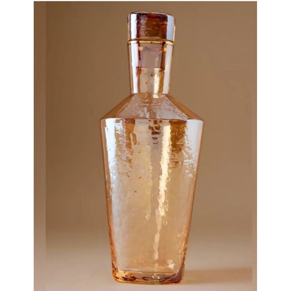 Anthropologie  Honey Luster Decanter NWT